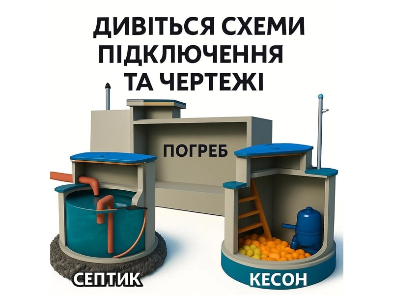 Купити бетонний септик
